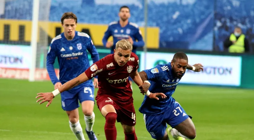 Clujenii au rupt blestemul, în meciul cu FCU Craiova: „Mă bucur că am câștigat după pauza competițională! Mereu pierdeam”