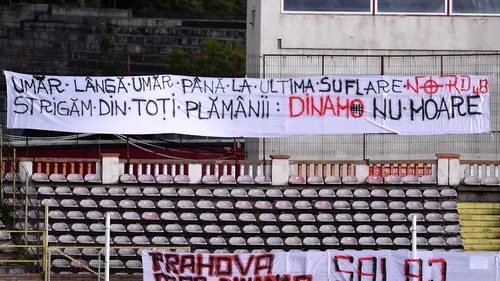 Dinamo se îndreaptă spre retrogadare, dar fanii sunt tot lângă echipă. Gestul emoționant de la meciul cu Sepsi
