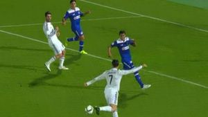 Ronaldo a încercat să dea golul finalului de an. VIDEO | Portughezul, execuție "galactică" la Campionatul Mondial al cluburilor