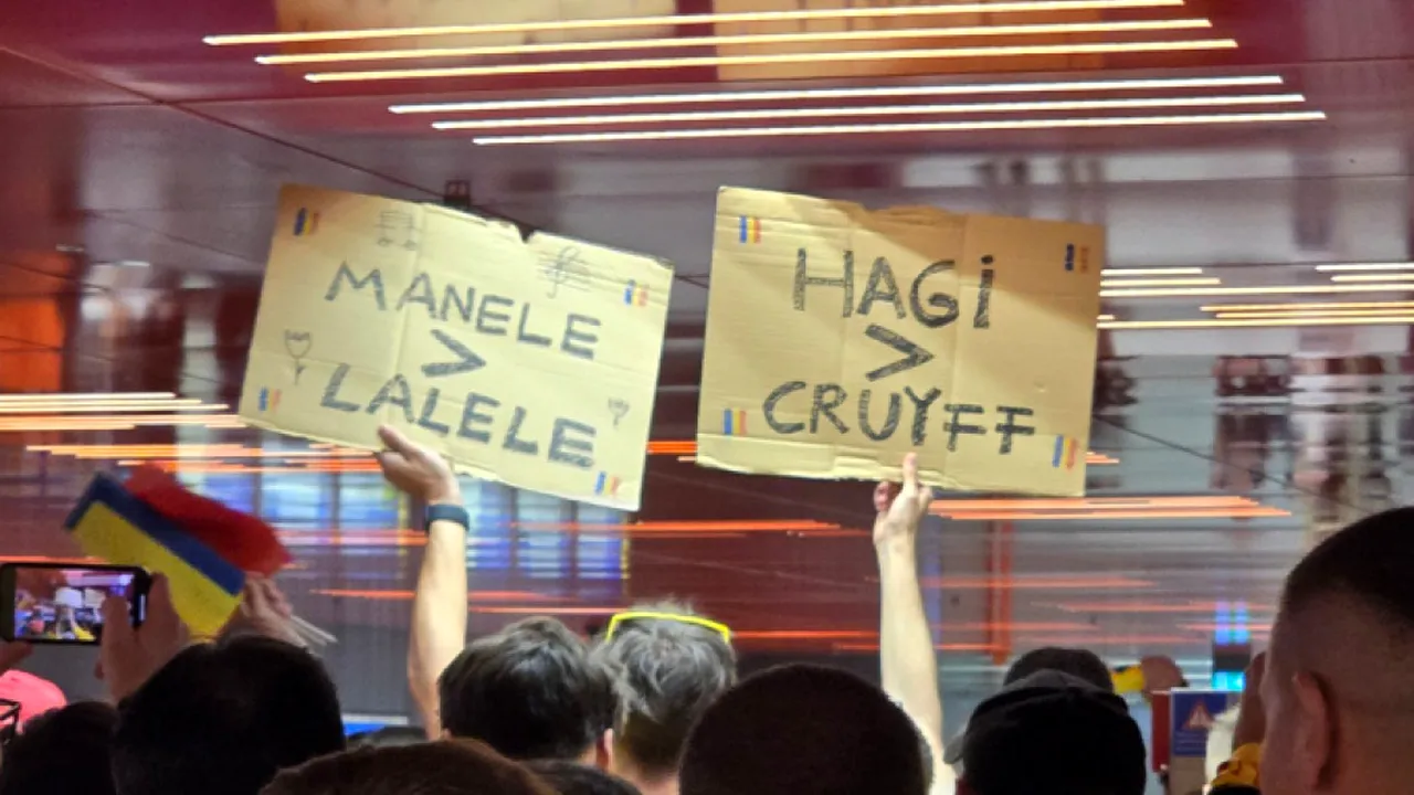 Mesajele geniale cu care românii au făcut senzație la metroul din Munchen, înainte de România - Olanda de la EURO