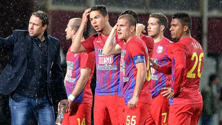 Alarmă pentru Reghe! Steaua, cu "frâna" trasă în partida cu Ceahlăul. Trei oameni de bază, în pericol pentru "finala" cu Astra