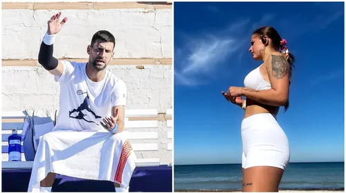 A făcut ce a făcut și rebela tenisului românesc i-a atras atenția lui Novak Djokovic! Ce i-a scris sârbul Andreei Prisăcariu: „O să vină în curând”