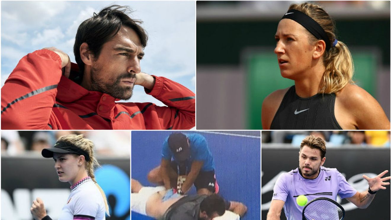 Azarenka, în lacrimi. Kokkinakis, ghinionist. Bouchard, gata de cel mai 'mișto' duel. Ce a speriat-o pe Osaka, cum a intrat în istorie Chardy și ce a adus marțea pentru Djokovic și Wawrinka. Ziua a 2-a de Australian Open, în 7 repere