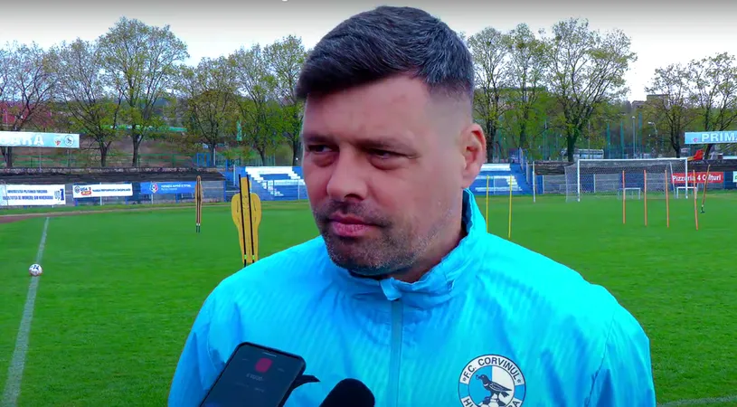 Florin Maxim și Corvinul, pregătiți pentru prima deplasare din play-out: ”Întâlnim o echipă care a fost în formă în 2025”