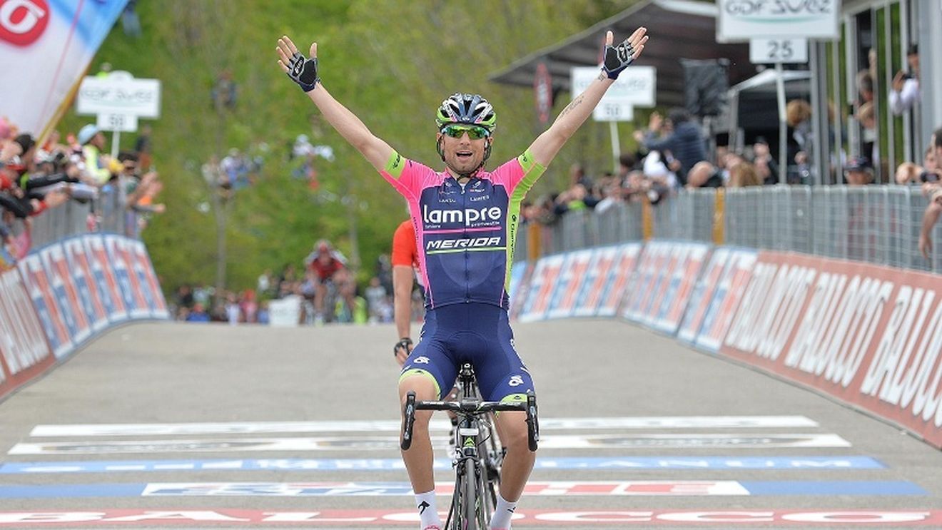 Noua senzație italiană. Diego Ulissi a făcut "dubla" în Giro, după ce s-a impus pe Montecopiolo