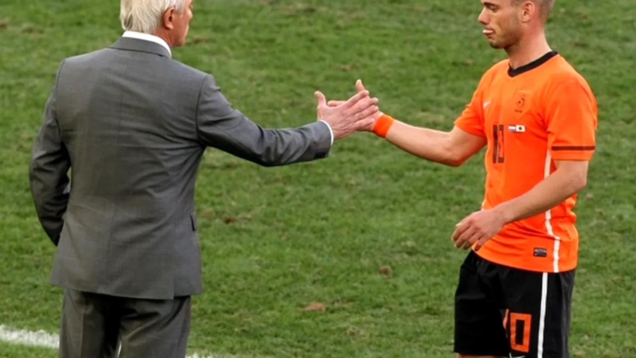 Sneijder l-a cucerit pe Ferguson! Îl vrea la MU