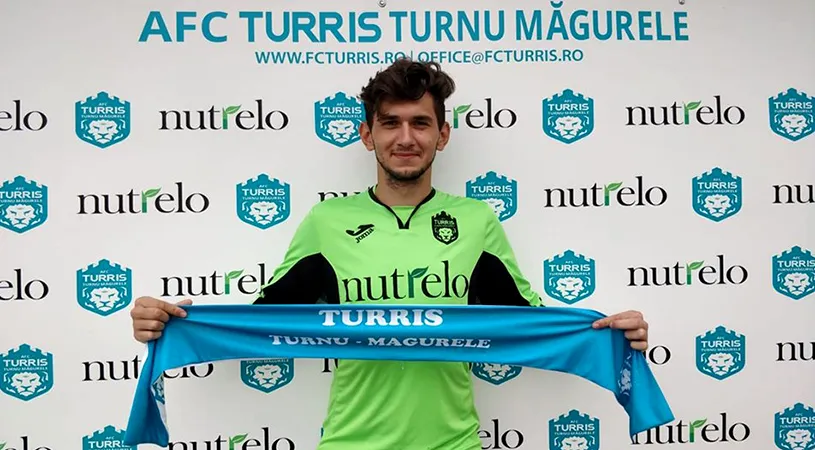 Încă un portar la Turris.** Echipa lui Erik Lincar l-a adus și pe Ionuț Rus, fost junior la Lazio Roma