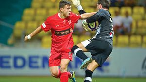 Din galerie, direct pe teren! Balint promite să muște din steliști în această seară: 'Sper să prind câteva minute'