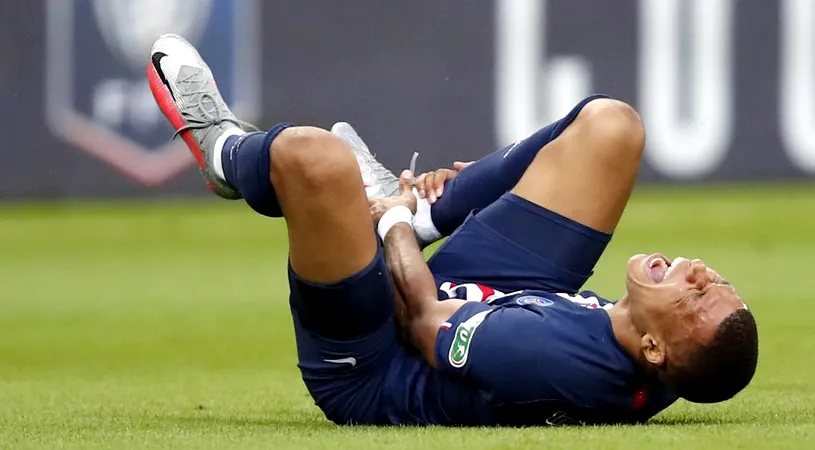 Kylian Mbappe, accidentare gravă în meciul cu Saint-Etienne! Francezul a ieșit în lacrimi și riscă să rateze super meciul dintre Atalanta și PSG | FOTO&VIDEO