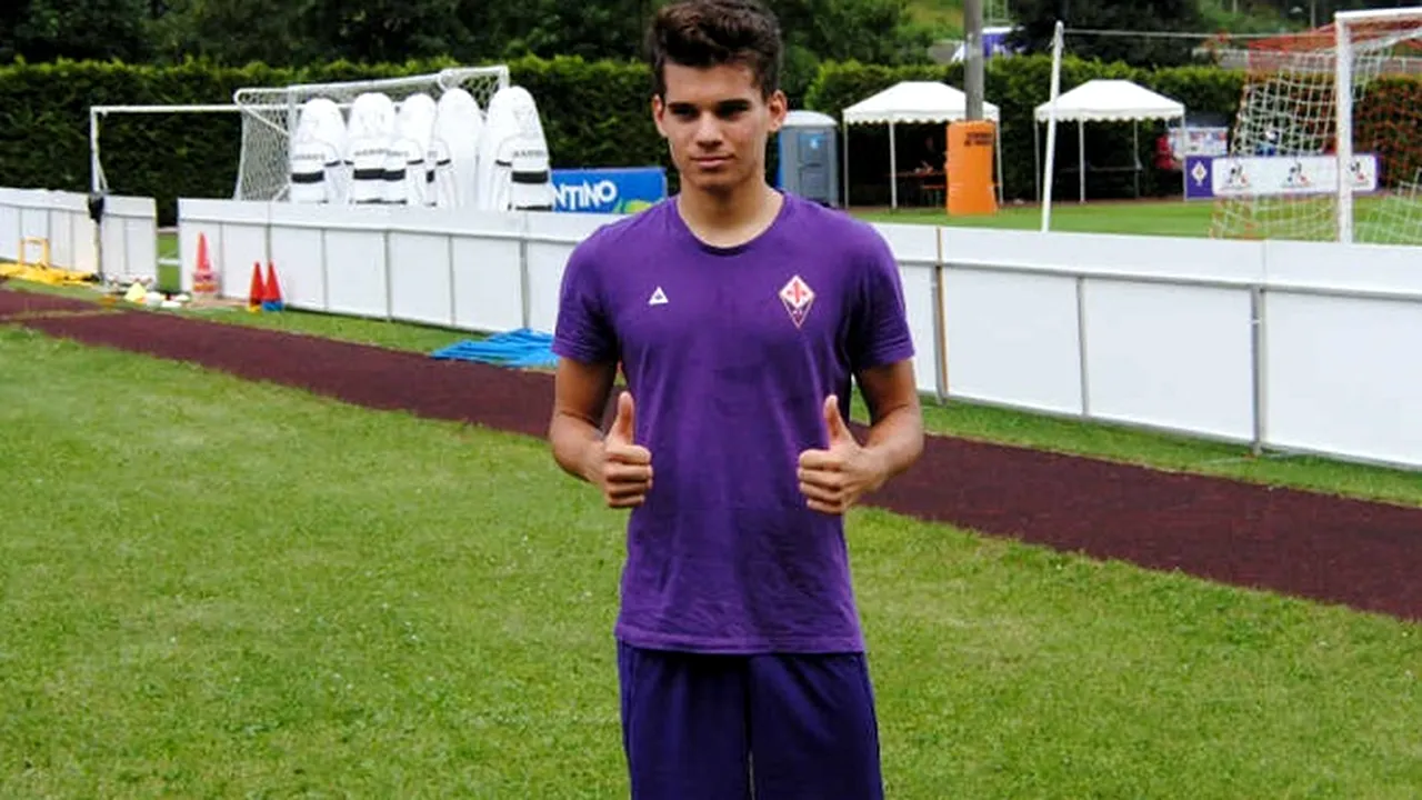 Transformarea lui Ianis după un an la Fiorentina: vorbește perfect italiana și s-a ales cu o nouă poreclă. Cum îl strigă antrenorul Stefano Pioli: 