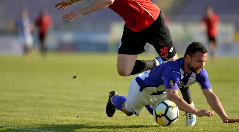 ACS Poli - Concordia 1-0. Drăghici a dat lovitura la ultima fază, cu o deviere decisivă! Bănățenii, la prima victorie după 17 meciuri