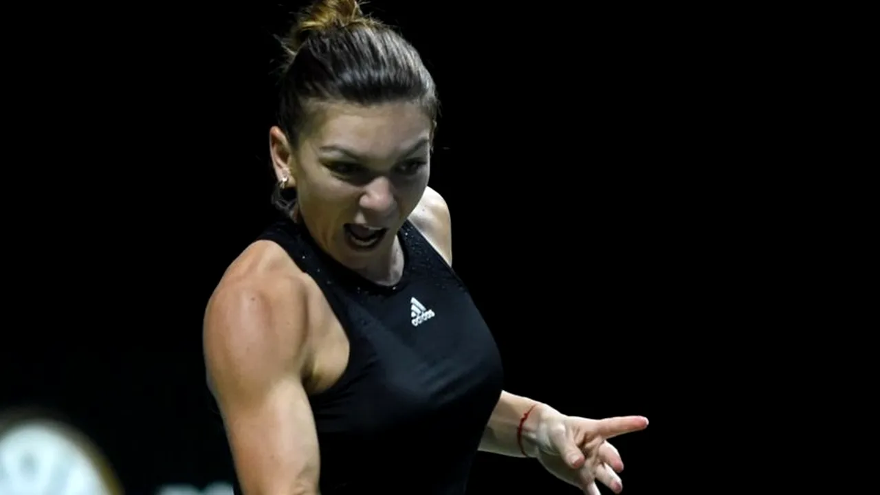 Doar așa poate pierde Halep calificarea în semifinale la Turneul Campionilor. Ce trebuie să se întâmple întrece orice imaginație