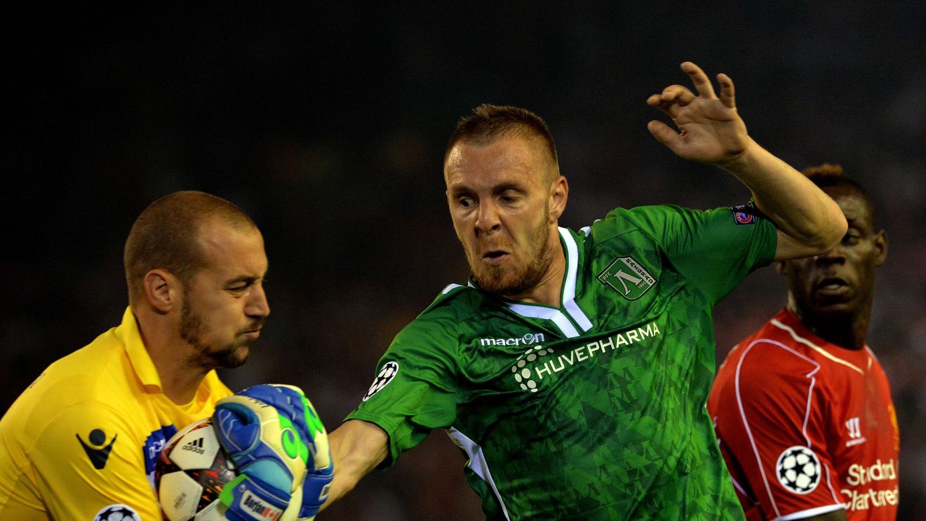 Moți a marcat din penalty pentru Ludogoreț. Echipa sa a pierdut derby-ul cu Levski Sofia