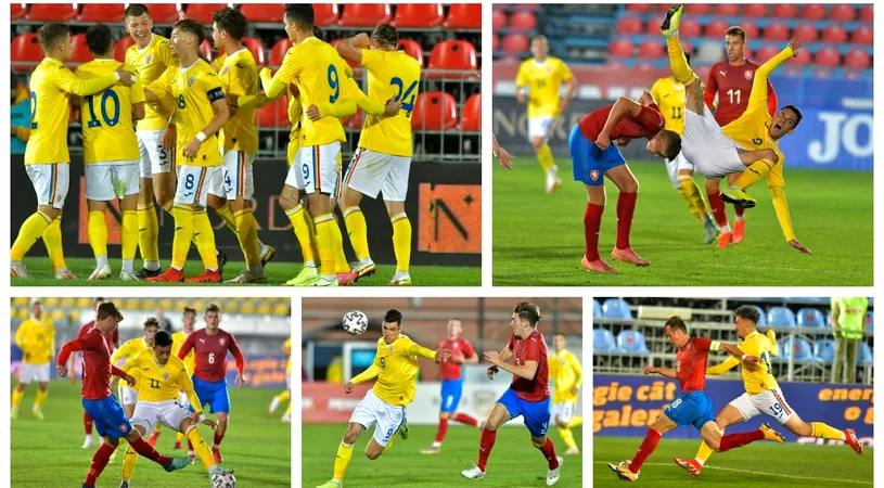 România U20 s-a impus pe final în testul cu Cehia! Bogdan Lobonț a folosit cinci din cei nouă jucători convocați din ligile inferioare