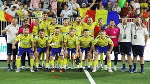 România – Kazahstan 2-2 (14-13 d.l.d), în finala Campionatului Mondial de minifotbal. „Tricolorii”, campioni mondiali pentru prima dată în istorie, după o revenire fantastică de la 0-2!