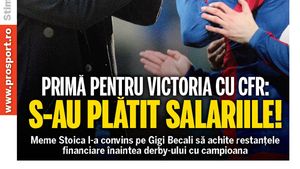 "Primă" pentru derby!** Meme a insistat ca restanțele să fie achitate înaintea meciului cu CFR