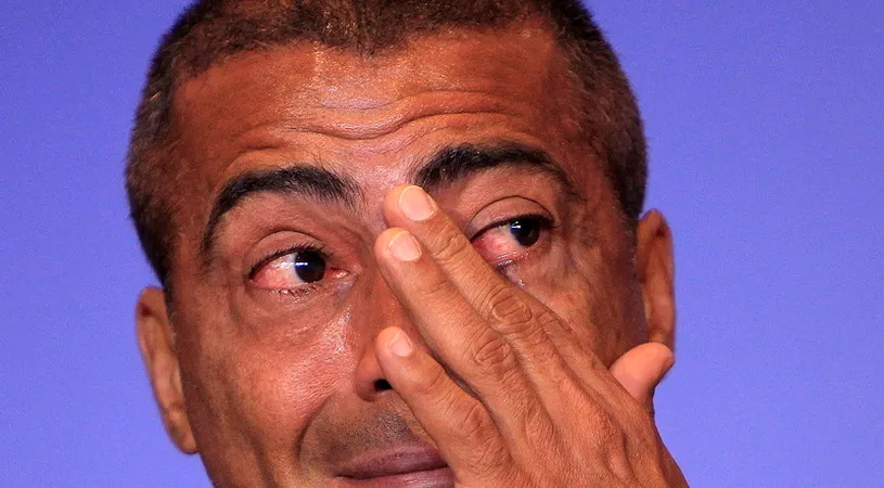 Romario a rămas fără permis. Brazilianul s-a sustras controlului cu etilotestul, după un control de rutină