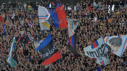 Banner uriaș afișat la noul stadion din Ghencea! Mesajul ultrașilor steliști, la 34 de ani de la câștigarea Cupei Campionilor Europeni | FOTO