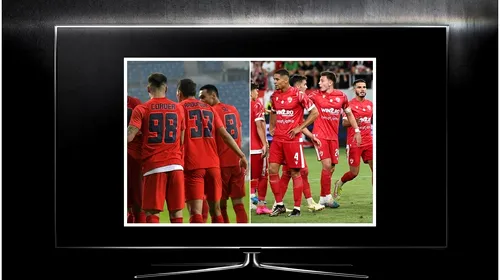 Cine transmite la TV FCSB – Dinamo, derby-ul etapei a doua a Superligii!