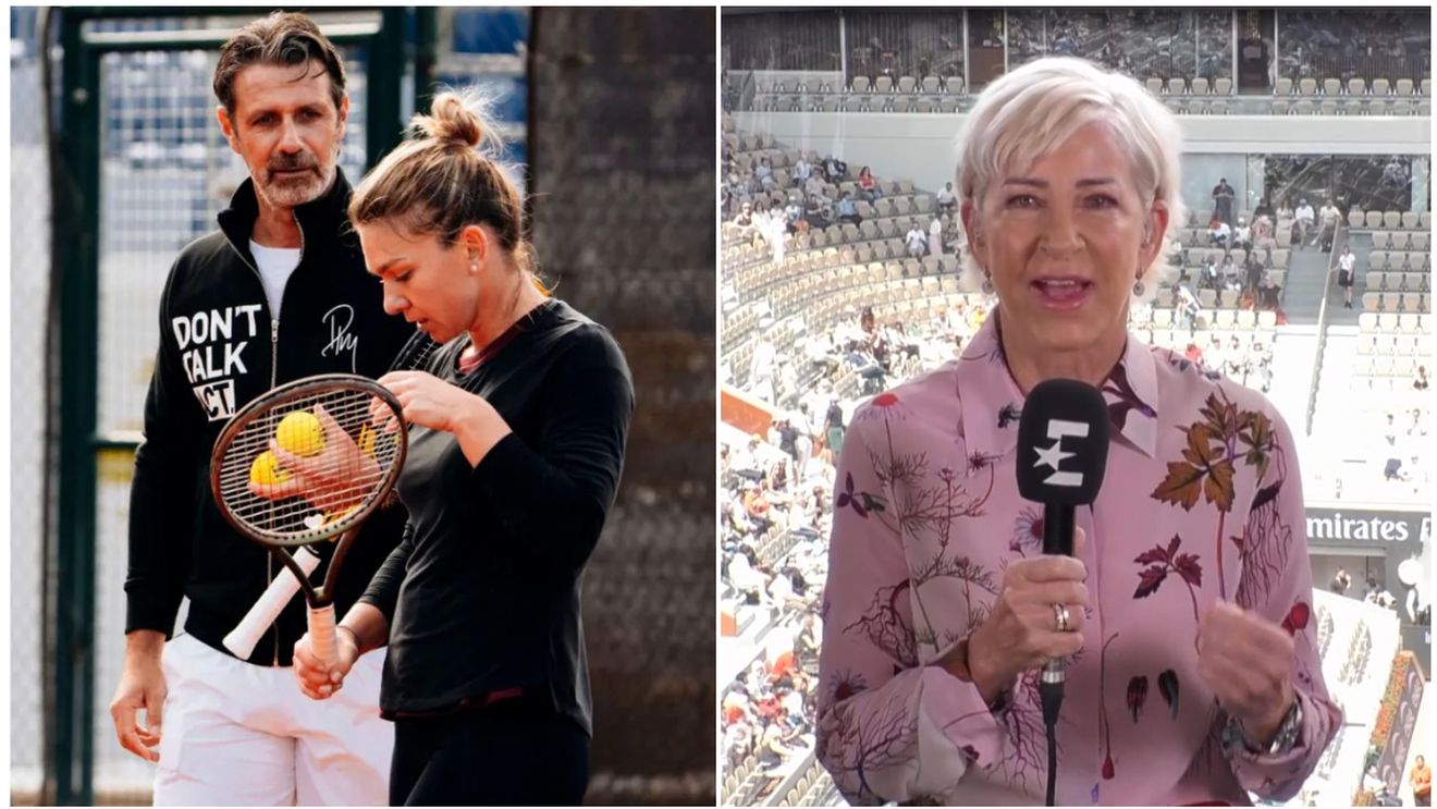 Patrick Mouratoglou, atacat în direct la TV de Chris Evert! Ce a enervat-o peste măsură pe legendara jucătoare la antrenorul Simonei Halep