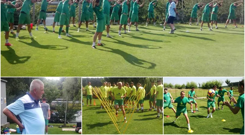 27 de jucători are CS Mioveni în cantonamentul de la Mogoșoaia.** Florin Marin le-a făcut argeșenilor un program riguros de pregătire