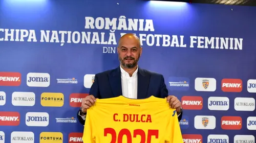 Cristian Dulca intră în gașca selecționerilor Mirel <i class='ep-highlight'>Rădoi</i> și Adrian Mutu! A preluat echipa națională de fotbal feminin | VIDEO