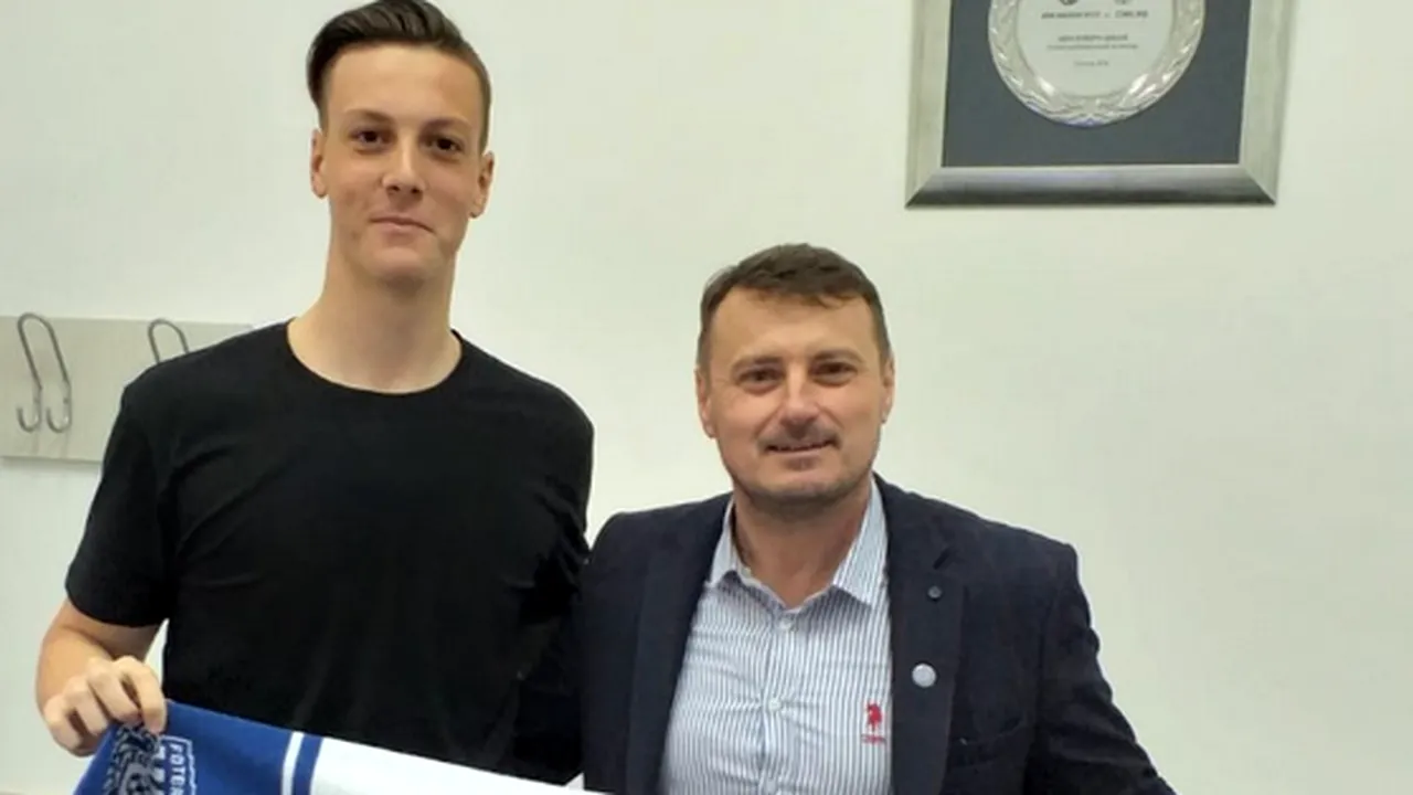 OFICIAL | Poli Iași a transferat un tânăr uriaș. E cel mai înalt fotbalist din Liga 1
