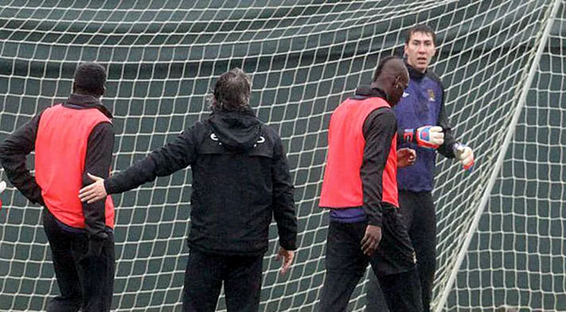 Balotelli a șocat din nou la antrenamentele lui City!** FOTO Italianul a comis-o iar: 