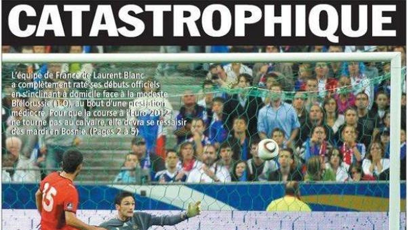 Francezii: "Catastrofă!** Naționala lui Blanc riscă să devină un adevărat calvar"