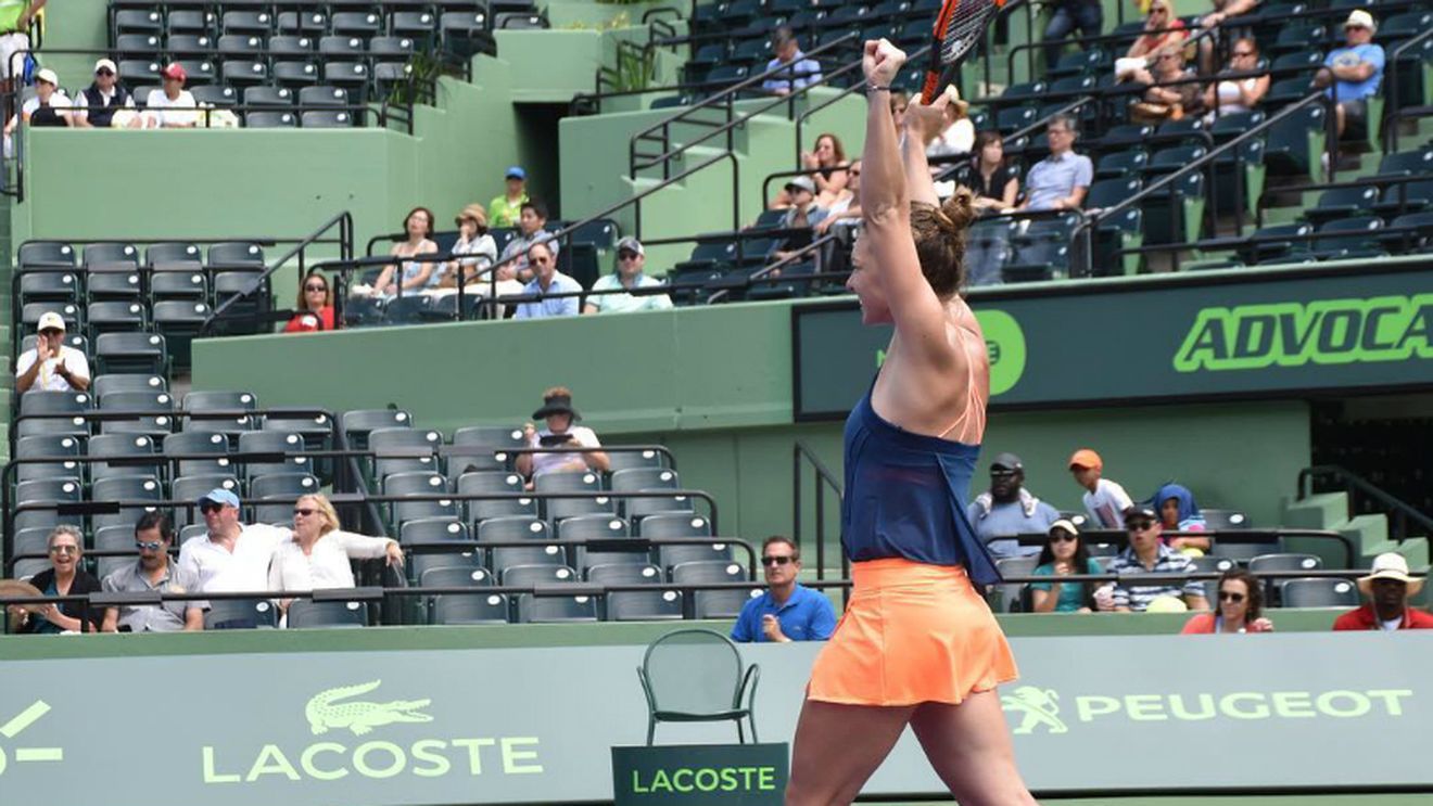 Perfecționista Halep, după victoria de la Miami: "Vreau ca următorul meci să fie mai bun!" Cine este adversara din turul 3