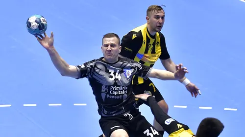 CSM București a învins AEK Atena la 5 goluri diferență în Cupa EHF, în manșa tur din cadrul optimilor de finală