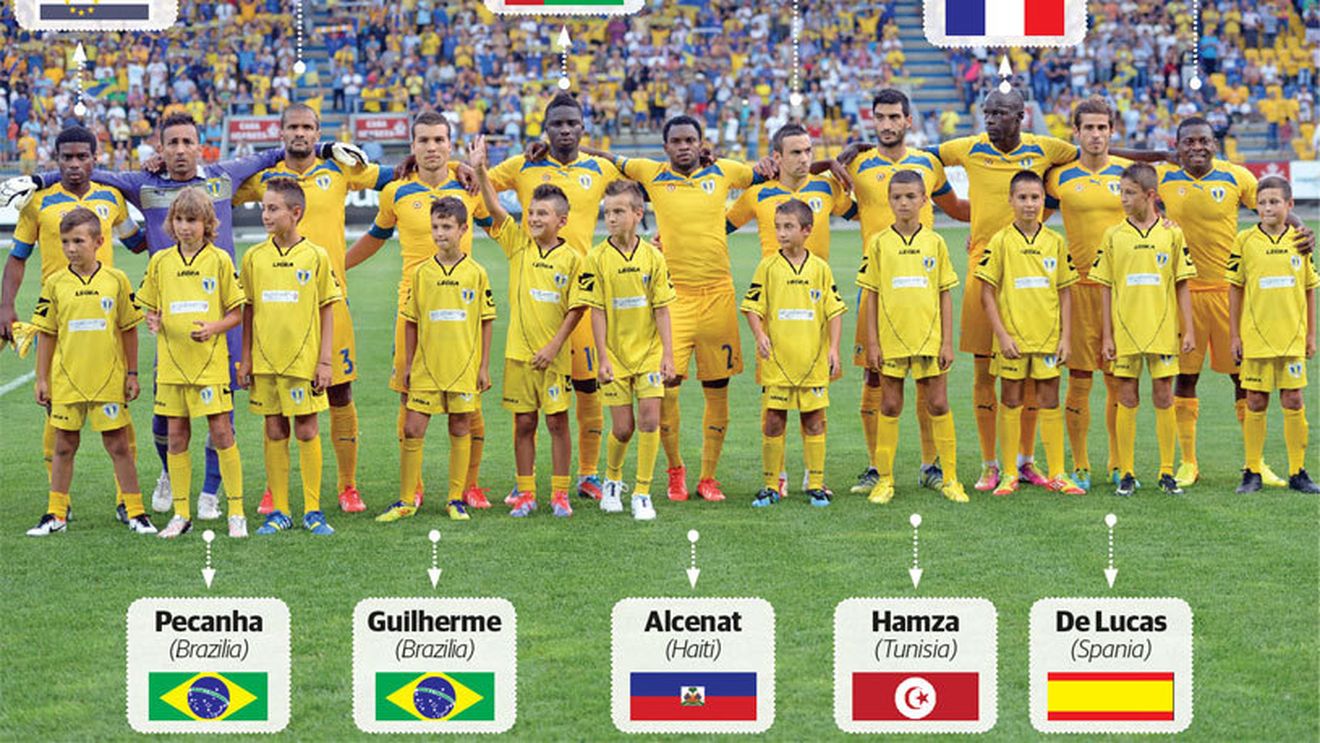 Petrolul cosmopolit! Contra a început jocul contra Ceahlăului cu o echipă alcătuită, în premieră, exclusiv din străini