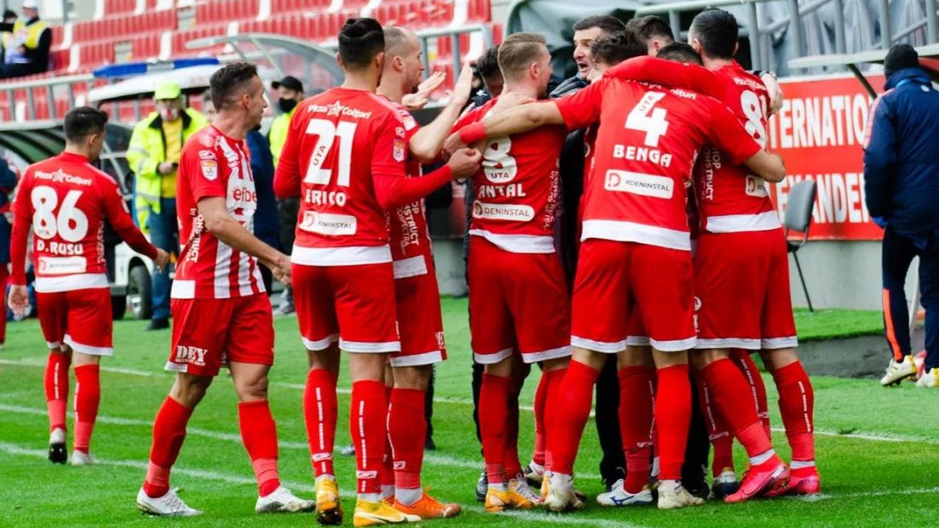 Albu, Petre, Iacob și Shlyakov sunt cei mai scumpi jucători din lotul celor de la UTA! Pe ce loc e echipa lui Laszlo Balint ca valoare în Liga 1!