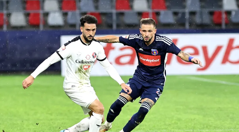 Pe un stadion aproape gol, a apărut acest banner la meciul CSA Steaua București - Csikszereda