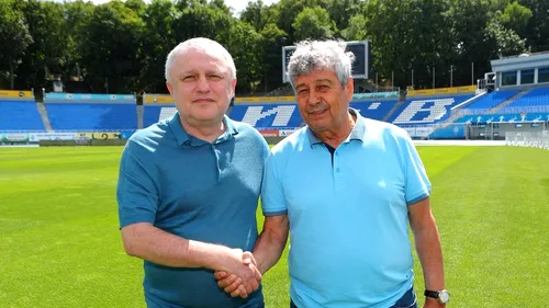 Mircea Lucescu, vizitat de președintele Ucrainei! Patronul lui Dinamo Kiev cere un nou trofeu! Ce a declarat Igor Surkis despre român | FOTO