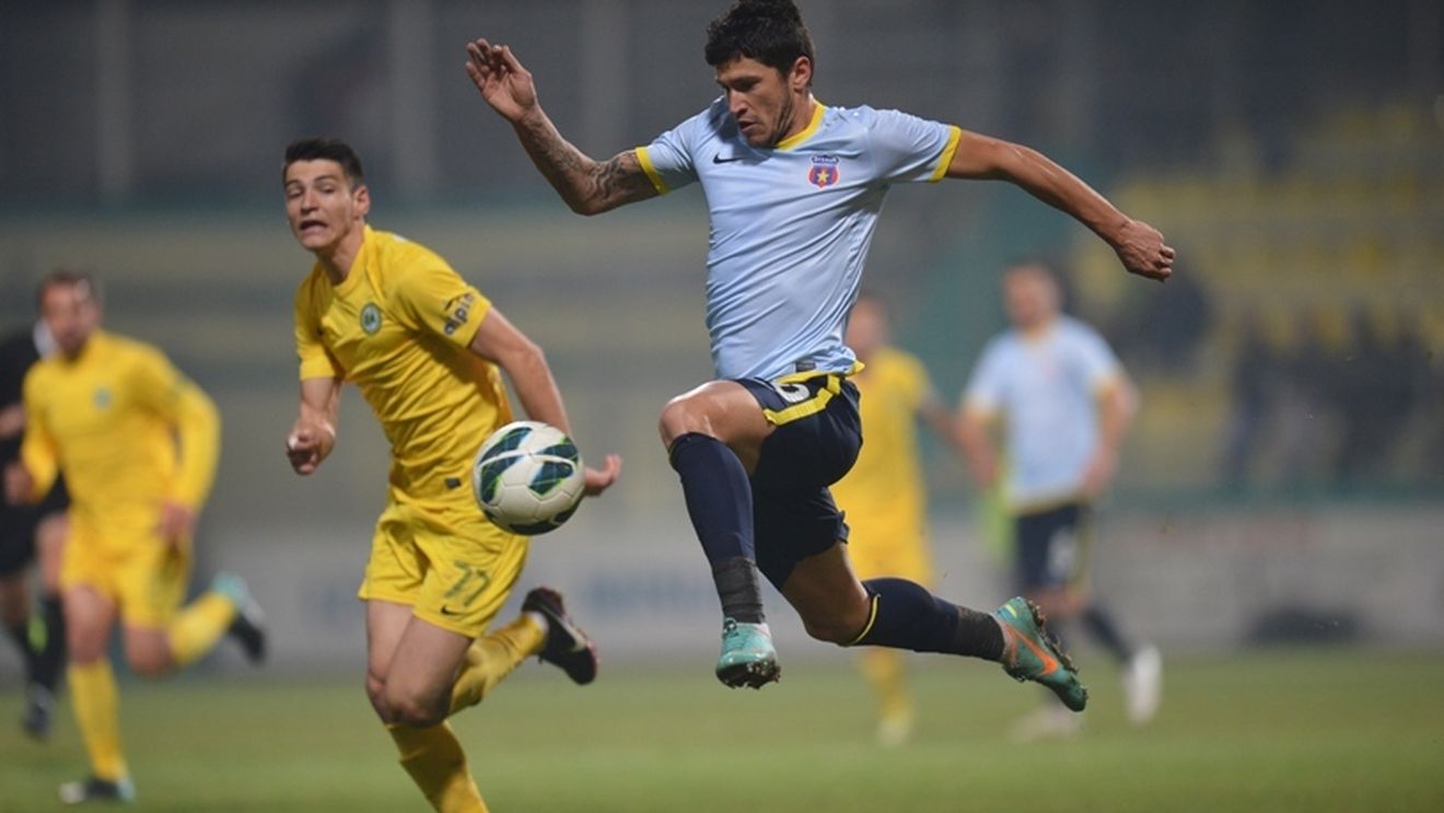 Steaua - Chiajna, primul meci oficial din 2014 în Liga 1. Steaua este favorita calculelor, dar și a rivalilor de la Astra. Echipele probabile