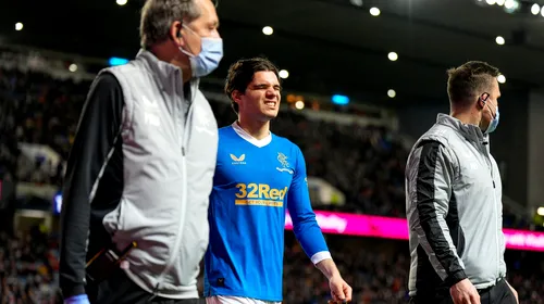 Ianis Hagi, mesaj pentru fani după ce a fost operat, în urma accidentării dureroase pe care a suferit-o în Cupa Scoției: „Voi reveni mai puternic și mai bun ca niciodată”