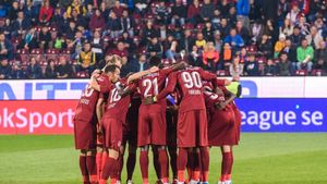 CFR Cluj, lovită din nou de COVID-19. Încă un jucător a fost depistat pozitiv înaintea duelului cu Dinamo