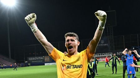 Cum a făcut Ștefan Târnovanu fericit un copil, imediat după ce FCSB a luat titlul! „Îl vrei?”