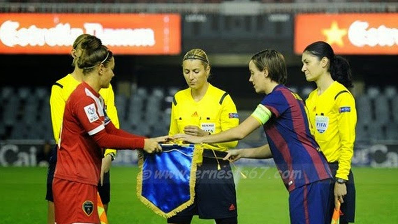 Barcelona a pierdut cu o româncă la centru 