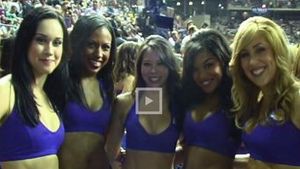 VIDEO HOT** "Dream Cheers" vs "Lakers Girls"!  Pau Gasol, confundat cu Robocop