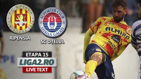 SC Oțelul se impune la Timișoara printr-un autogol. Ripensia n-a putut trece de defensiva organizată de Dorinel Munteanu