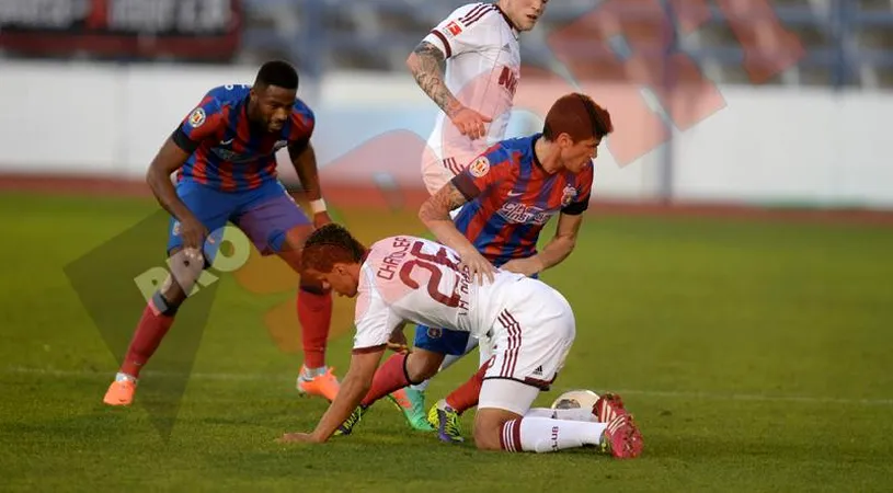 Distruși de cei mai slabi nemți! Steaua - FC Nurnberg 1-5! Golul roș-albaștrilor a fost înscris de Neagu, din lovitură liberă