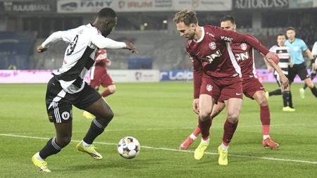U Cluj - CFR Cluj 2-1, în etapa 1 a play-off-ului din Superliga. Înfrângere pentru trupa lui Pancu după 11 victorii consecutive! Gazdele, la un punct de lider