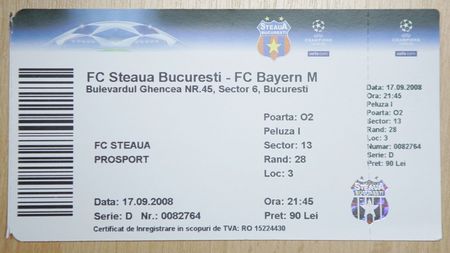 INTRĂ‚ ACUM pe blogul lui Dan Filoti să câștigi bilete la Steaua - Bayern!