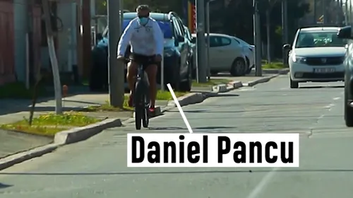 Daniel Pancu, surprins în fața vilei lui Gigi Becali! A ieșit la plimbare cu bicicleta, în plină pandemie de coronavirus | VIDEO EXCLUSIV