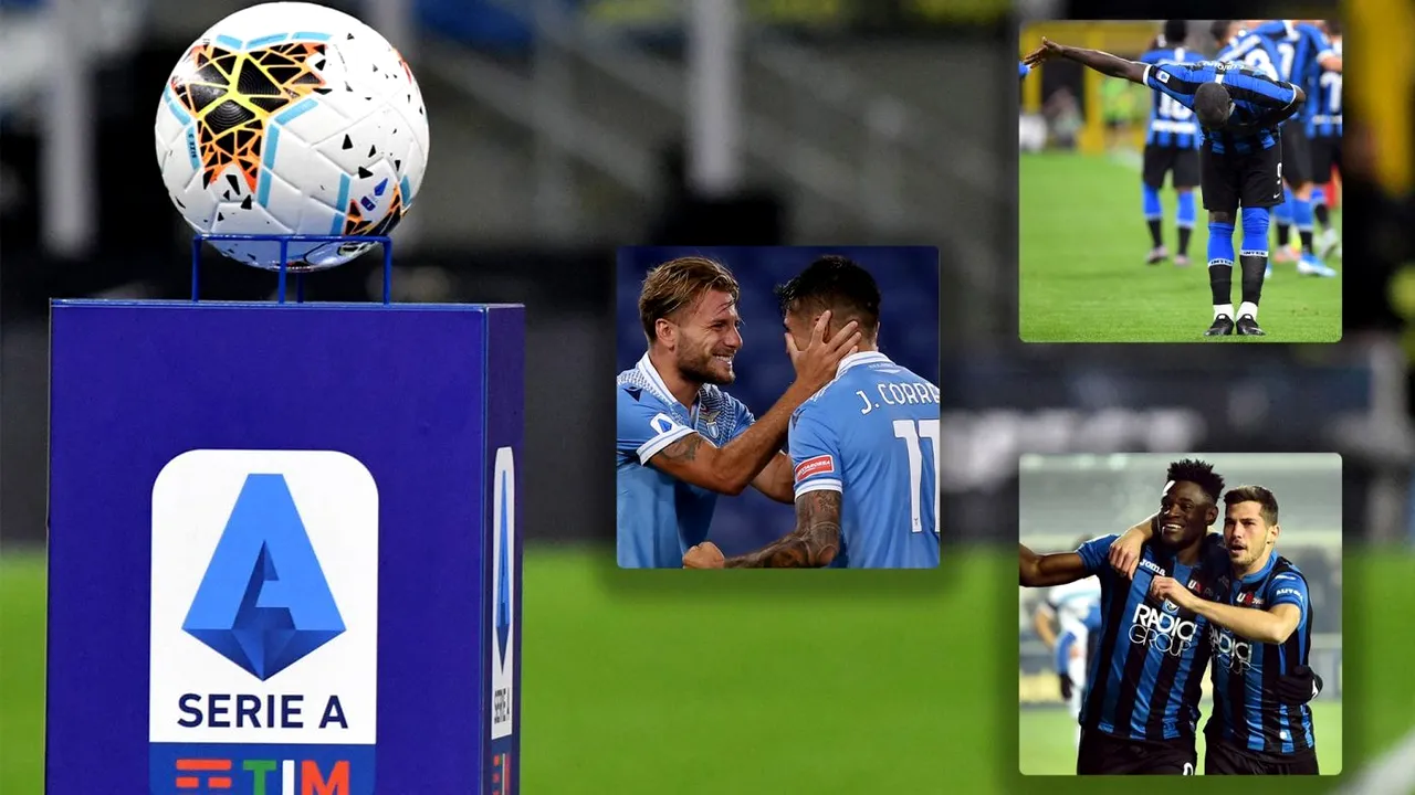 E facultatea de fotbal și se bat trei pe un loc: Inter, Lazio și Atalanta luptă pentru titlul de vicecampioană în Serie A! 7 cote pentru 7 scenarii