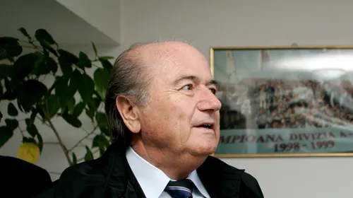 Blatter: „Rasismul va duce la depunctare”