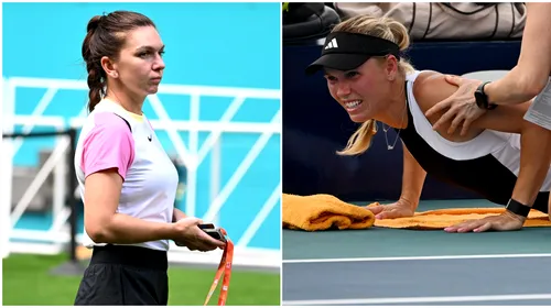Hoțul strigă hoții!? Caroline Wozniacki, în mijlocul unui scandal uriaș după ce a atacat-o pe Simona Halep! Daneza e acuzată că a încercat să trișeze la Miami: „Ar trebui interzisă de <i class='ep-highlight'>WTA</i>„