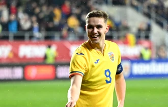 Cum l-au numit italienii pe Louis Munteanu, după ce atacantul a reușit un hat-trick pentru România U21